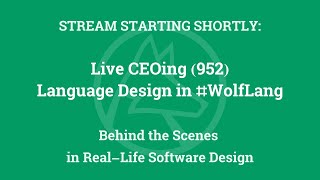Live CEOing Ep 952: Design Review of Machine Learning Features pt. 3