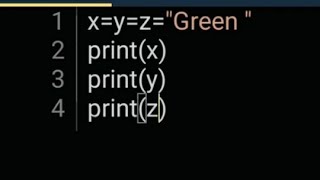 Python Variables (simple examples) #pythonvariables #freecode