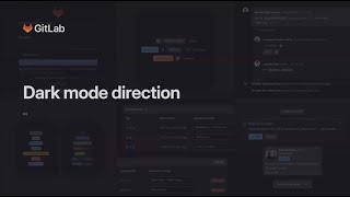 Dark mode design direction