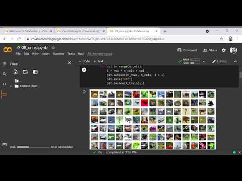 توضيح استخدام الكوكل كولاب بارت 2