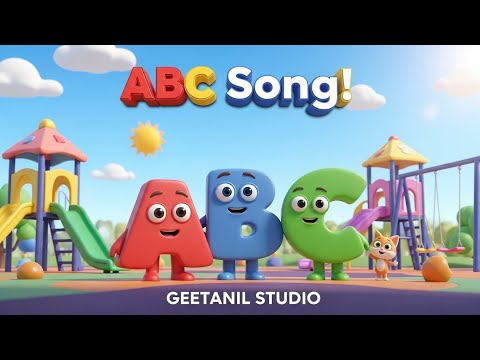 ABC Song for Kids | Learn English Alphabet with Phonics | A to Z Cartoon Animation l Geetanil Studio