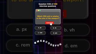 11/50 CSS Interview questions