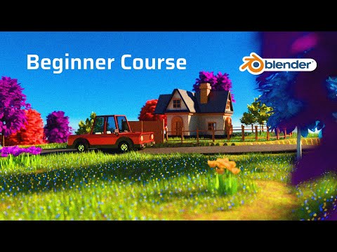 Start 3D Modeling and Animation in Blender 4. Course for complete beginners.