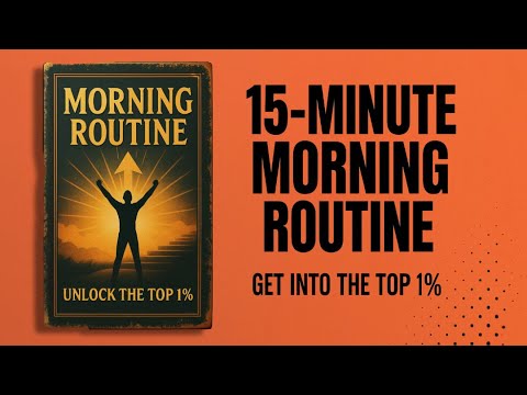 Audiobook Self-Improvement | This 15-Minute Morning Routine Will Put You in the Top 1%