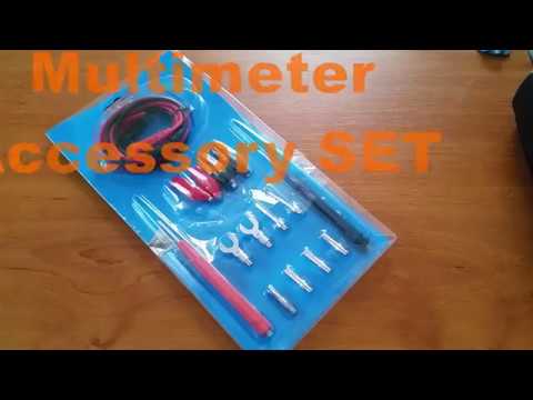 Full Set Multifunction Digital Multimeter Probe Test Leads Cable from Banggood