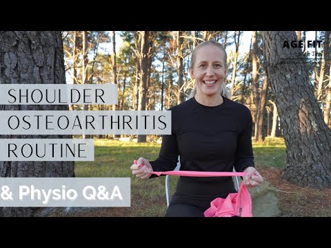 SHOULDER OSTEOARTHRITIS ROUTINE | Physio Q&A | Answering Common Questions