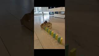 DOMINO rObOt #robotics #diyrobot #educationalkids #kiwico
