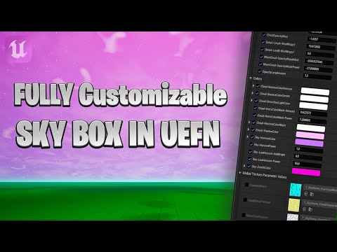 How to Make a FULLY Customizable SkyBox in UEFN | Easy Tutorial