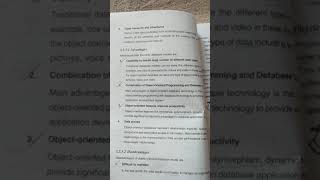 Unit 2 ch-3 Topic 2(2ii) Advantage & Disadvantages of Object based Data model