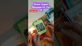 Divine Urgent Message  #divineguidance #tarot #hinditarotreading #guidance #tarotshorts #divinelove