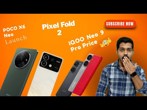 POCO F6 India Launch?,iQOO Neo 9 Pro Price😲, Redmi A3, Pixel Fold 2, BGMI 3.0