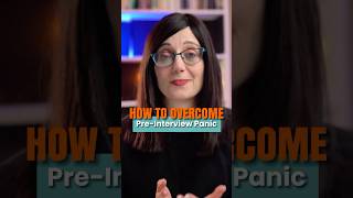 How to Overcome Pre Interview Panic #jobinterviewprep #jobinterviewtips
