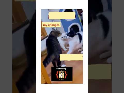 Merge Conflict  | #shortvideo #shortvideo #memes #git
