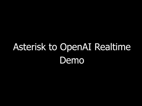 Asterisk to OpenAI Realtime