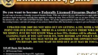 HOW TO BECOME A LEGALLY LICENSED FIREARMS DEALER
