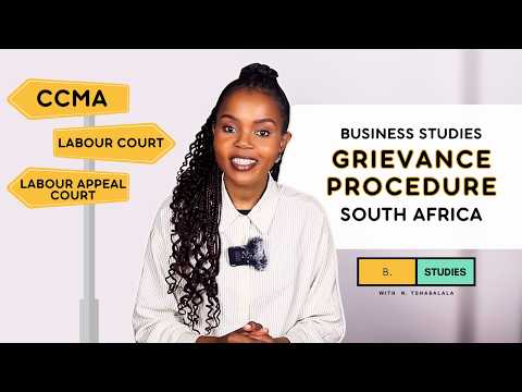 Correct Procedure to Deal with Grievances | Business Studies Grade 12