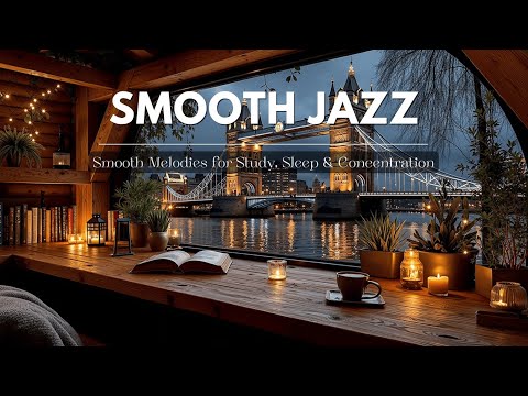 Smooth Jazz for Nighttime | Relaxing Instrumental Music & Chill Vibes