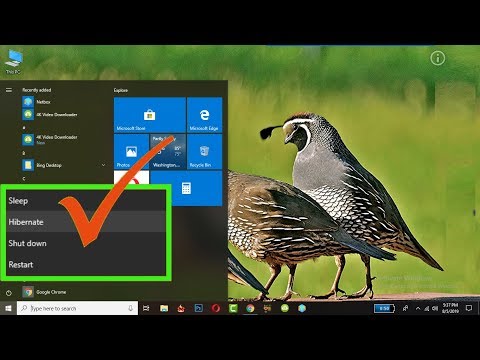 How to Enable Hibernate Button in Windows 10