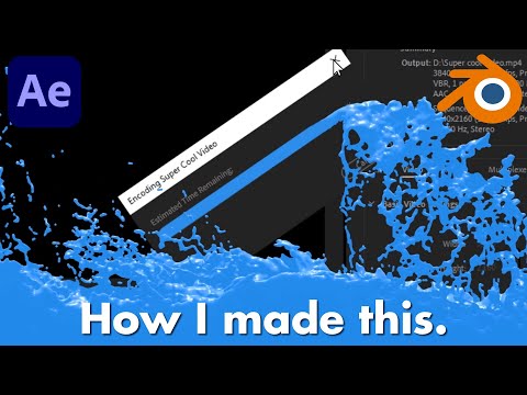 How I made my viral render hack video | AE & Blender Tutorial