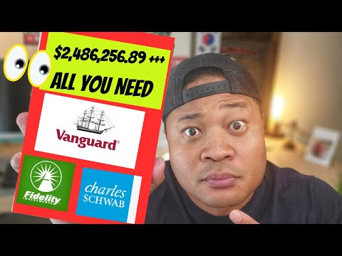 WHAT ARE THE ONLY INDEX FUNDS I NEED to retire a millionaire | Vanguard | Fidelity | Schwab 2021