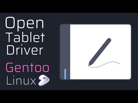 How to Install OpenTabletDriver on Gentoo Linux! | SA1G0N