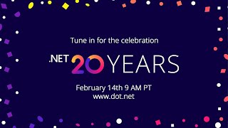 .NET 20 Years