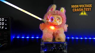 ⚡LABUBU Toy vs Tesla Coil ! What Happens When You Apply TOO MUCH POWER to a Toy?🔥