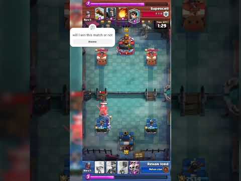 EPIC BATTLE will I win or not #dance #remix #music #clashroyale #bass