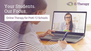 E-Therapy: Part of Your School Community