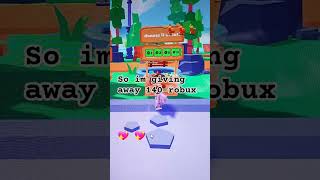 Tysm for 140!!  #roblox #giveaway #robuxgiveaway #pleasedonate #tyfor100subs