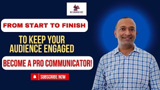 Become a pro communicator by using tension to keep your audience engaged from start to finish!