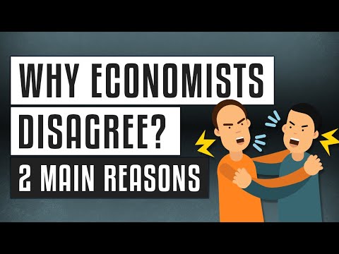 💬 Why Economists Disagree? | 2 main reasons
