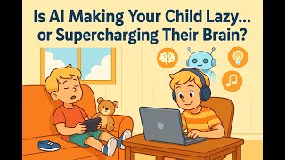 Is AI Making Your Child Lazy or Supercharging Their Brain.  #aiparenting   #KidsandAI