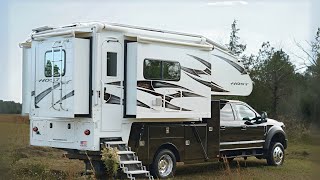 One of the Biggest Truck Campers Ever Built!