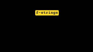 Stop Using + in Python! Use F-Strings Instead | @DevWayMahab  #python #coding