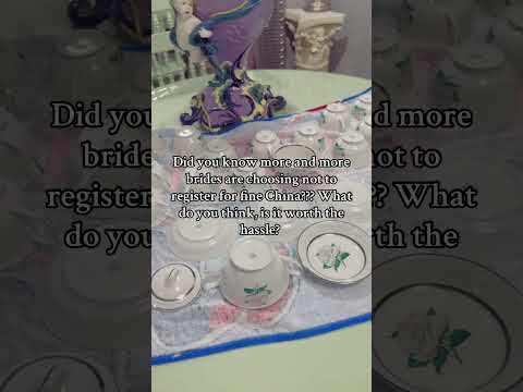 Fine China is a bit of a hassle. #finechina #oldmoney #vintagestyle