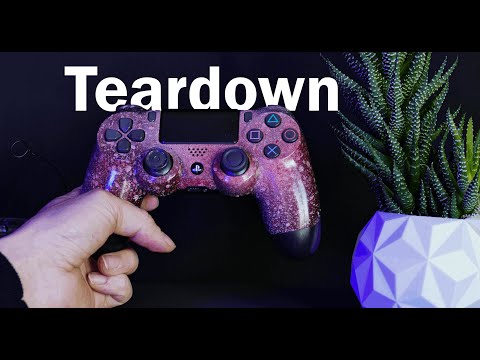 Detailed ps4 controller teardown