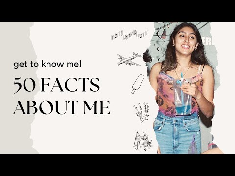 50 facts about me | Morgan Lopez :)