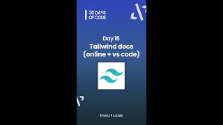 Tailwind docs | #30DaysOfCode Day 16