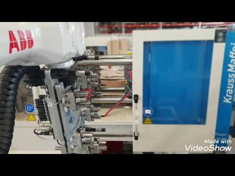 Laser welding + overmoulding on injection moulding machine
