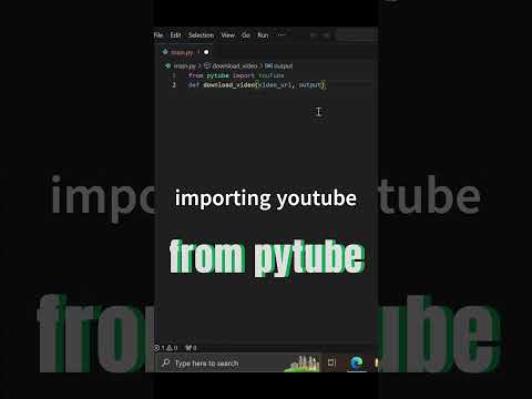 Python Magic: YouTube Downloader in 60 Seconds!
