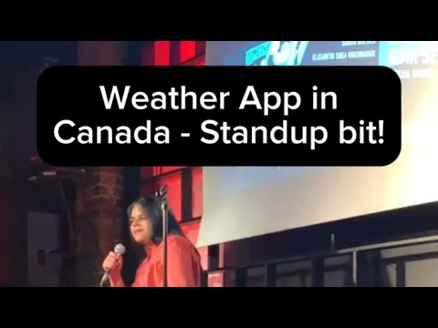 FEELS LIKE on the Weather App! Standup bit