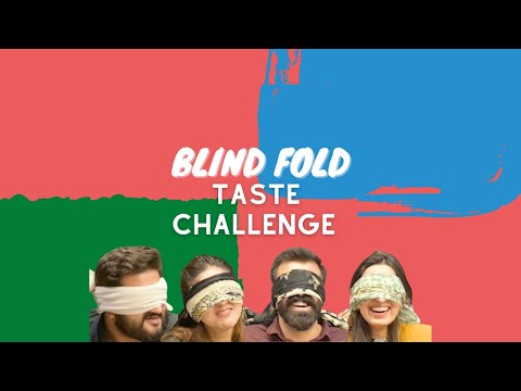 Team Edge: Blind Fold Taste Challenge