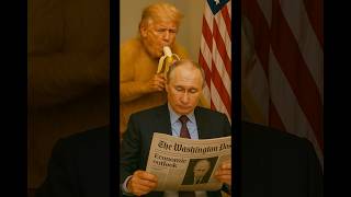 Monkey Trump’s Banana Service! 🐒🍌📸