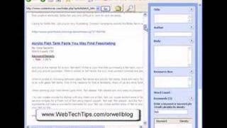 FREE Software Content www.webtechtips.com/orwellblog