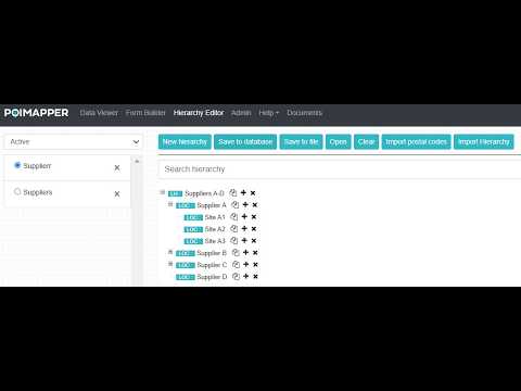 Data hierarchies tutorial