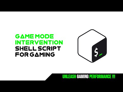 Game Mode Intervention shell script for gaming on Android