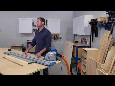 Squaring and Jointing With A Track Saw