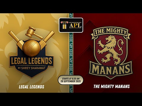 LEGAL  LEGENDS VS MIGHTY MANANS