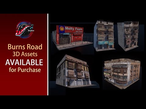 GENERIC BUILDING 3D ASSETS